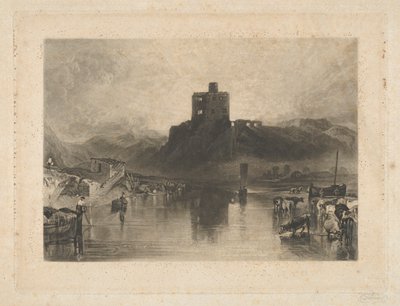 Hrad Norham, na řece Tweed od Charles Turner