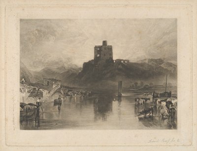Hrad Norham, na řece Tweed od Charles Turner