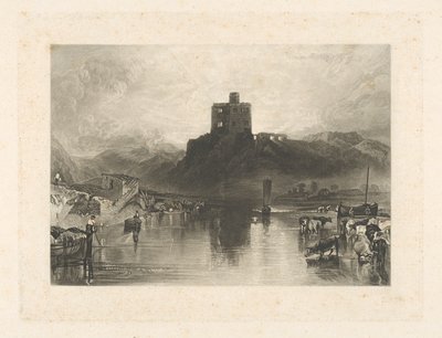 Hrad Norham, na řece Tweed od Charles Turner