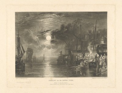 Štíty na řece Tyne od Charles Turner