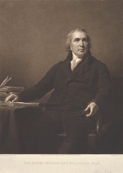 Sir Henry Moncrieff Willwood od Charles Turner