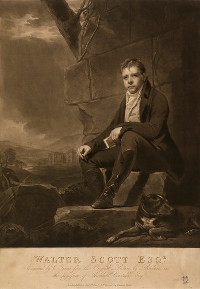 Sir Walter Scott od Charles Turner