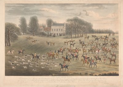 Hampshirský lov od Charles Turner