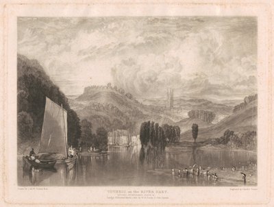 Totnes, na řece Dart od Charles Turner
