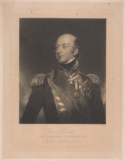 Viceadmirál Sir Edward Codrington, GCB od Charles Turner