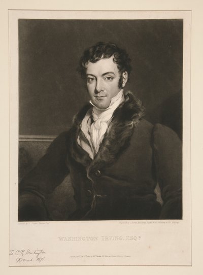 Washington Irving, Esq.r od Charles Turner