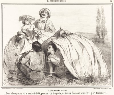 Krinolína-Abri od Charles Vernier