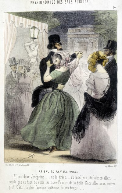 Prom populaire de Paris: Ples Chateau rouge od Charles Vernier