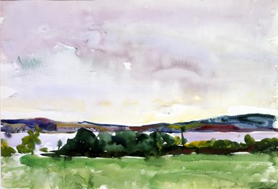 New Hampshire Lake - Raymond, 1927. od Charles Webster Hawthorne