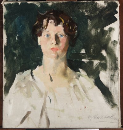Portrét ženy od Charles Webster Hawthorne
