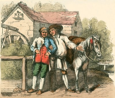 Veselý chválí poníka od Charles West Cope
