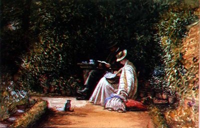 Pan a paní Auchmutzovi a jejich syn od Charles West Cope