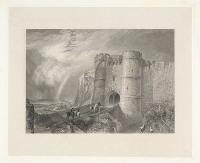 Hrad Carisbrook, Isle of Wight od Charles Westwood