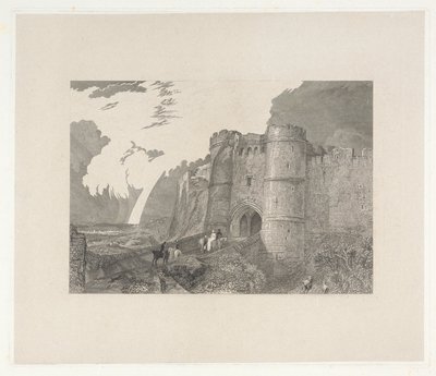 Carisbrook hrad, ostrov Wight od Charles Westwood