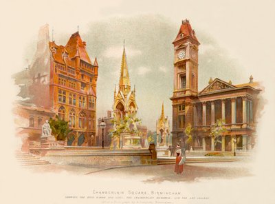 Chamberlain Square, Birmingham od Charles Wilkinson