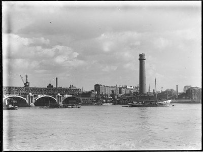 Shot Tower and Lead Works, Belvedere Road, Lambeth, Greater London Authority, 1936. od Charles William Prickett