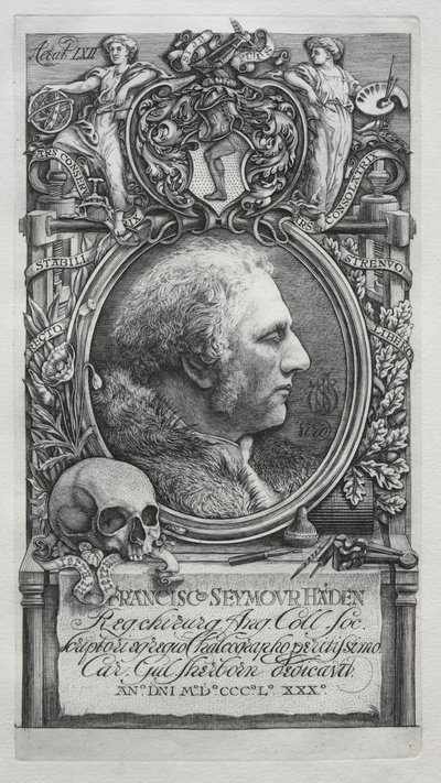 Hadeniana - Portrét sira Francise Seymoura Hadena od Charles William Sherborn