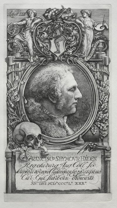Hadeniana - Portrét sira Francise Seymoura Hadena, 1880. od Charles William Sherborn