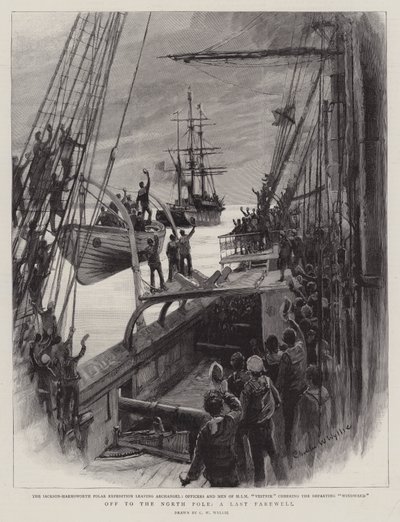 Na severní pól, poslední sbohem od Charles William Wyllie