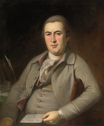 Benjamin Harrison, Jr., 1783. od Charles Willson Peale