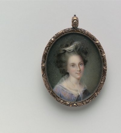 Paní Charlese Willsona Pealea (Rachel Brewerová) od Charles Willson Peale