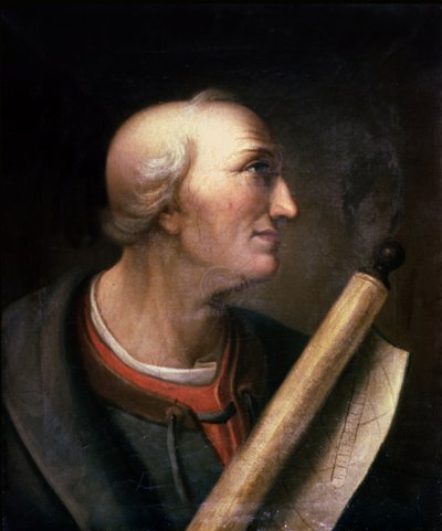 Portrét Ameriga Vespucciho (1452-1512) 1816 od Charles Willson Peale