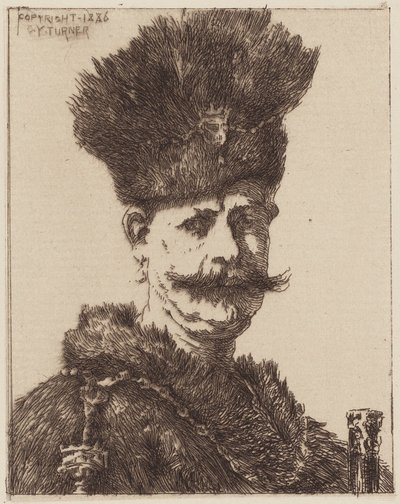 Portrét muže od Charles Yardley Turner