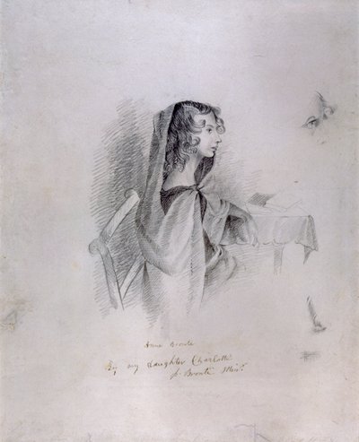 Anne Bronteová (1820-49), 1833 od Charlotte Bronte