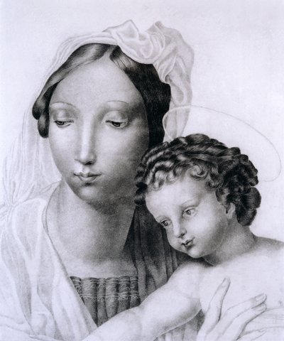 Madonna s dítětem od Charlotte Bronte