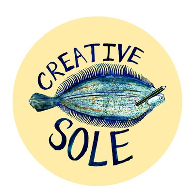 Creative Sole, 2019 (pero, inkoust a akvarel) od Charlotte Orr