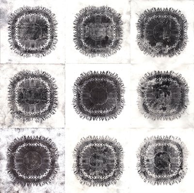 Plant Cells, 2019 (suché leptání) od Charlotte Orr