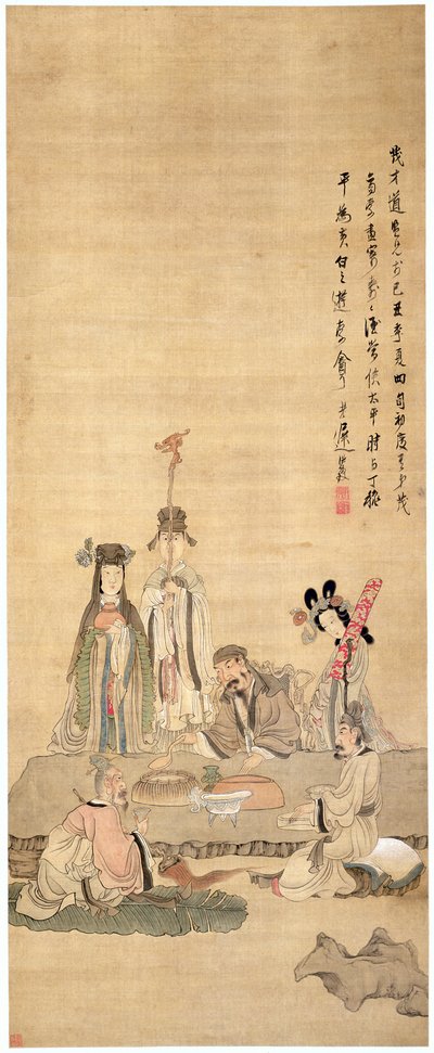 Nesmrtelné oslavující narozeniny od Chen Hongshou
