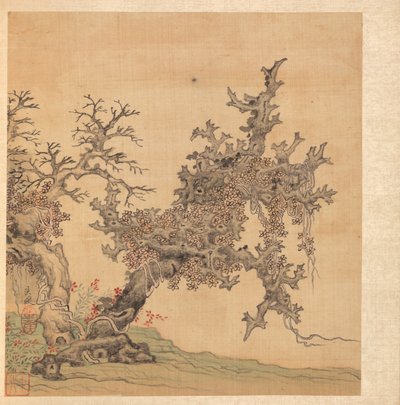 Obrazy podle starých mistrů: Ancient Tree, 1598-1652. od Chen Hongshou