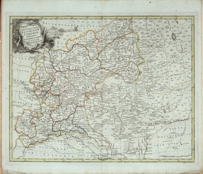 Obecná mapa Kazaňské gubernie, 1779. od Chernoi
