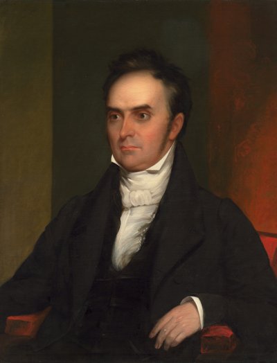 Daniel Webster (1782-1852), asi 1828 (olej na plátně) od Chester Harding