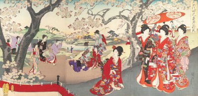 Chiyoda Castle Album of Women, 1895., 1895. od Chikanobu Yoshu