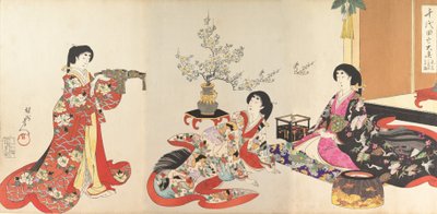 Chiyoda Castle Album of Women, 1895., 1895. od Chikanobu Yoshu