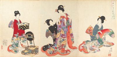 Chiyoda Castle Album of Women, 1895., 1895. od Chikanobu Yoshu