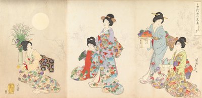 Chiyoda Castle Album of Women, 1895., 1895. od Chikanobu Yoshu