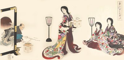 Chiyoda Castle Album of Women, 1895., 1895. od Chikanobu Yoshu