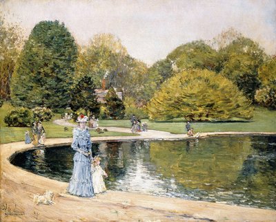 Centrální park od Childe Frederick Hassam