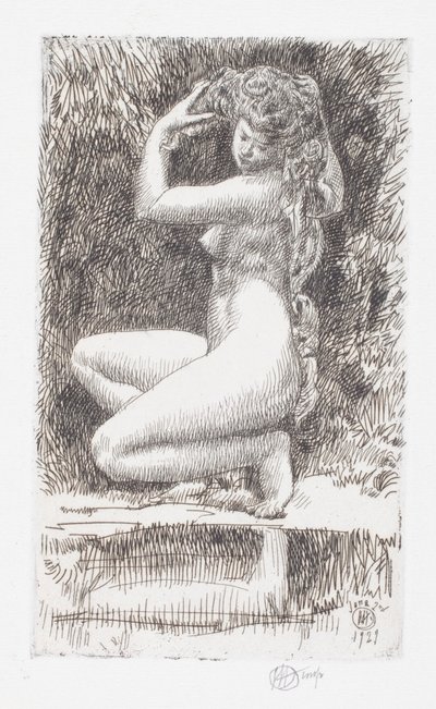 Egeria od Childe Frederick Hassam