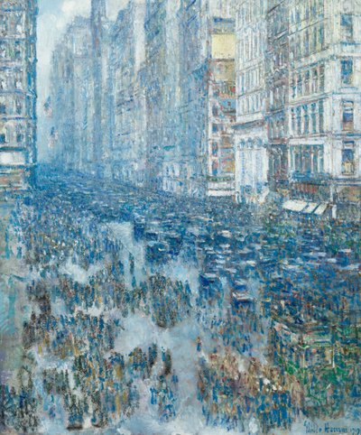 Pátá třída od Childe Frederick Hassam