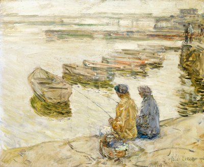 Rybolov od Childe Frederick Hassam