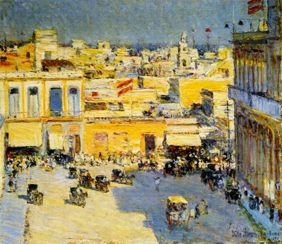 Havana, Kuba od Childe Frederick Hassam