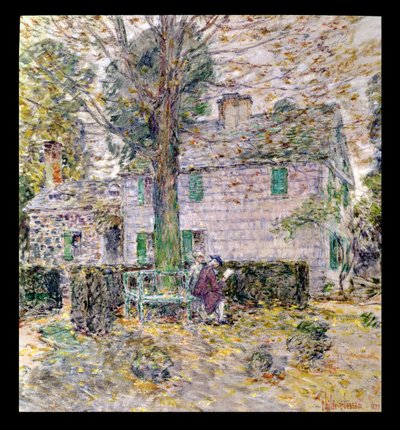 Indiánské léto v koloniálních dnech od Childe Frederick Hassam
