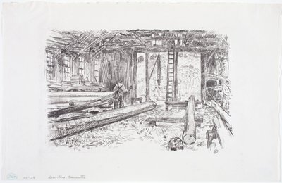 Spar Shop, Gloucester od Childe Frederick Hassam