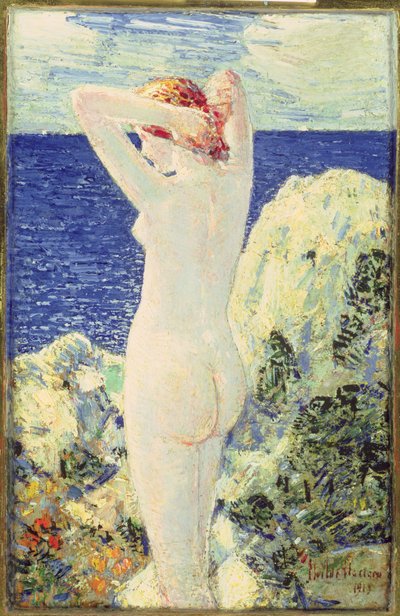 Bather od Childe Frederick Hassam