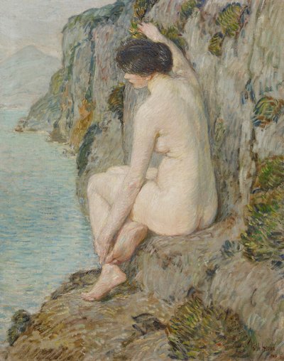 Lorelei od Childe Frederick Hassam