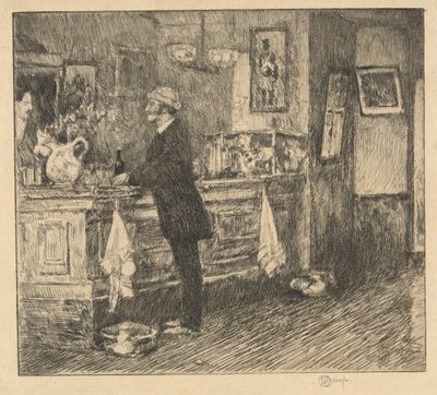 Bar v Nové Anglii od Childe Hassam